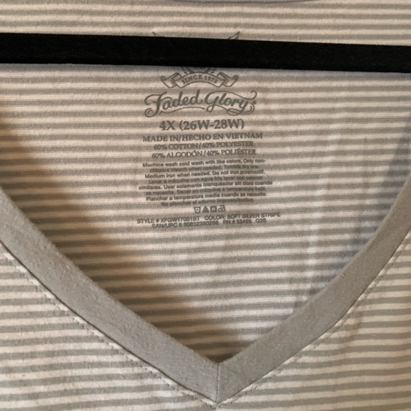 Faded Glory 2 Pack VNecks - Picture 5 of 6